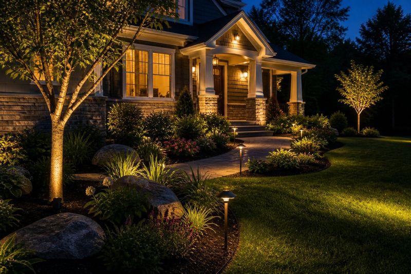 Fence Lighting Installation in Olathe, KS