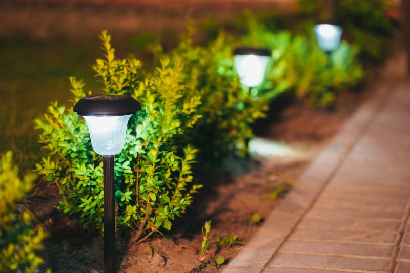 Garden Lighting Installation in Orem, UT